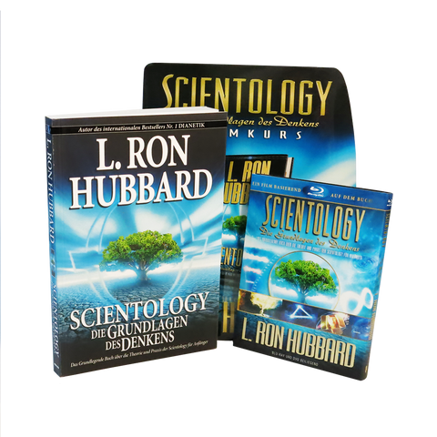 PAKET: Scientology - Die Grundlagen des Denkens (Heimkurs, Buch, Blu-ray und DVD)
