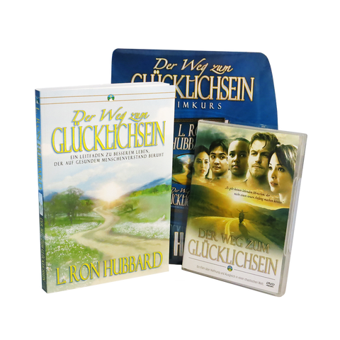 PAKET: Der Weg zum Glücklichsein (Heimkurs, Buch und DVD)